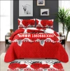 Amazon grass acolchado edredón en relieve conjunto de cuatro piezas cubierta de cama conjunto de tres piezas cortina de ducha exterior alfombra de piso alfombra de baño conjunto de varias piezas details Picture